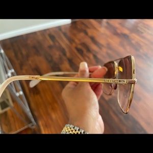 Gold Celine aviators, gently used